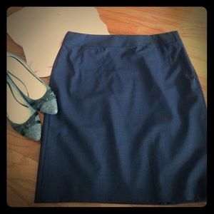 NWOT Banana Republic Navy Pencil Skirt - Sz 12